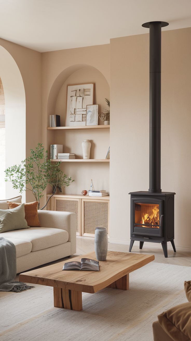 Cozy Scandinavian Fireplace Ideas: Embracing Hygge and Minimalism - Image 1