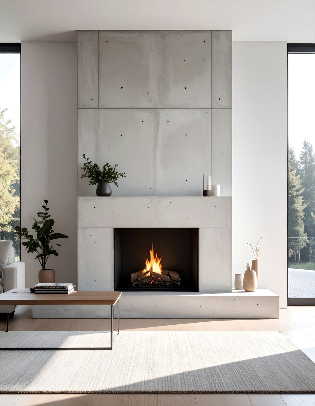 Cozy Scandinavian Fireplace Ideas: Embracing Hygge and Minimalism - Image 3