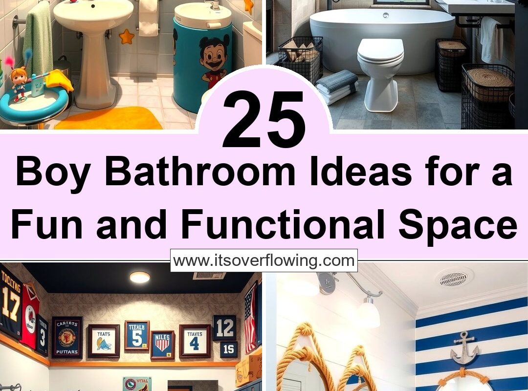 Creative Boy Bathroom Ideas: Design a Fun and Functional Space